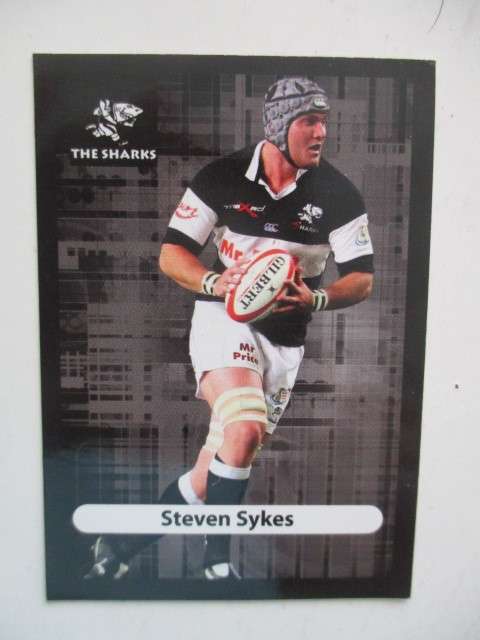 WAYLON MURRAY AND STEVEN SYKES  RUGBY TRADING CARDS - SHARKS