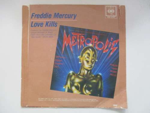 FREDDIE MERCURY - QUEEN 7 SINGLE RECORD