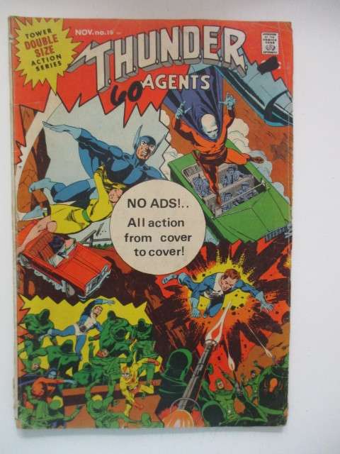 T.H.U.N.D.E.R. AGENTS DYNAMO  NO. 19  - 1968