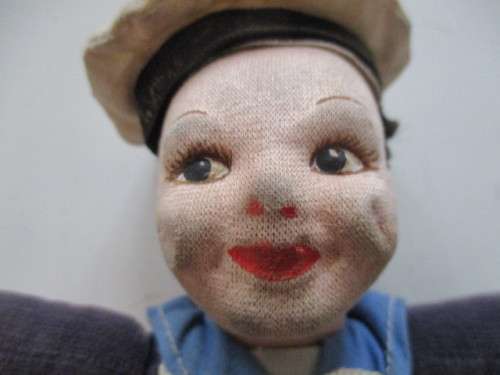 VINTAGE TO ANTIQUE SAILOR DOLL - NORAH  WELLINGS - RMS QUEEN MARY SHIP 1940`S