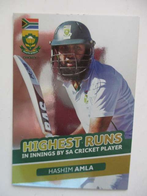 3 FOIL CRICKET CARDS  - ALLAN DONALD GRAEME SMITH AND HASHIM AMLA