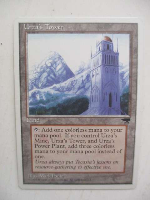 MAGIC THE GATHERING - URZA`S TOWER - MOUNTAINS - ANTIQUITIES