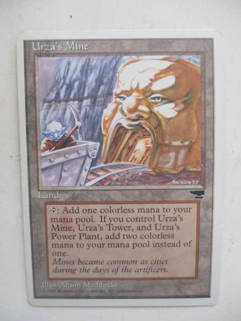 MAGIC THE GATHERING URZA`S MINE - ANTIQUITIES