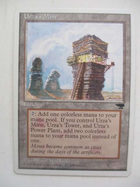 MAGIC THE GATHERING - URAZA`S MINE - ANTIQUITIES