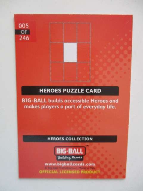 HEROES PUZZLE CARDS - BIG-BALL LOT OF 3