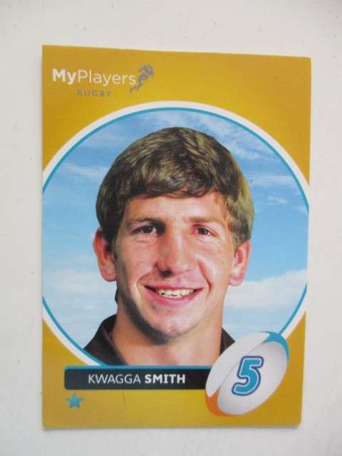 RUGBY TRADING CARDS- KWAGGA SMITH - SIGNATURE SERIES