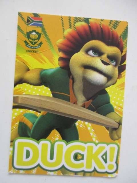 CRICKET TRADING CARDS - OUT CARDS AND SOUTH AFRICA VERSUS  LOT OF  15 CARDS
