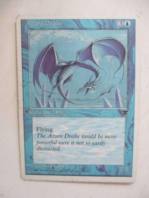MAGIC THE GATHERING - AZURE DRAKE - LEGENDS