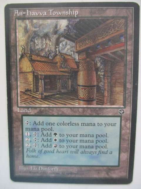 MAGIC THE GATHERING -AN-HAVVA TOWNSHIP - HOMELANDS
