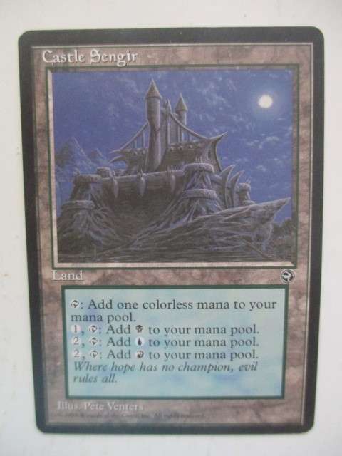 MAGIC THE GATHERING - CASTLE SENGIR - HOMELANDS