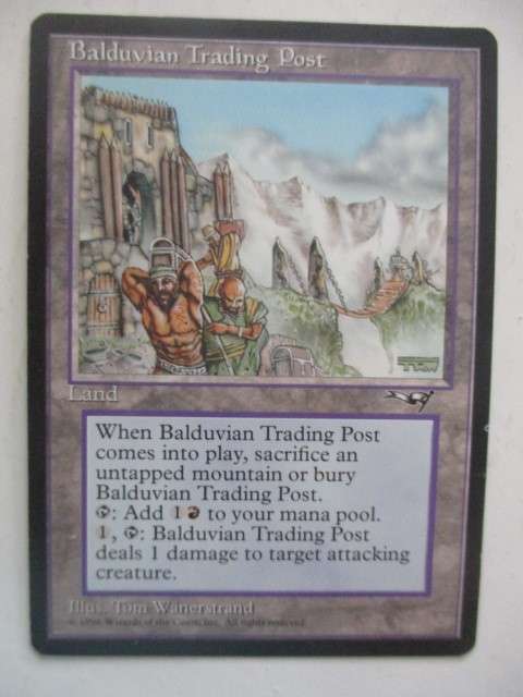 MAGIC THE GATHERING - BALDUVIAN TRADING POST - ALLIANCES