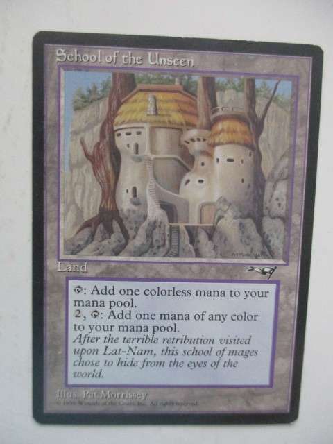 MAGIC THE GATHERING - SCHOOL OF THE UNSEEN - ALLIANCES