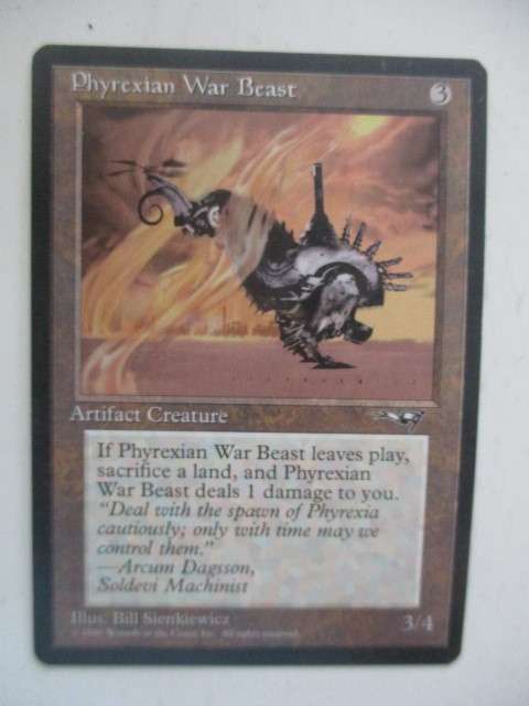 MAGIC THE GATHERING - PHYREXIAN WAR BEAST - ALLIANCES