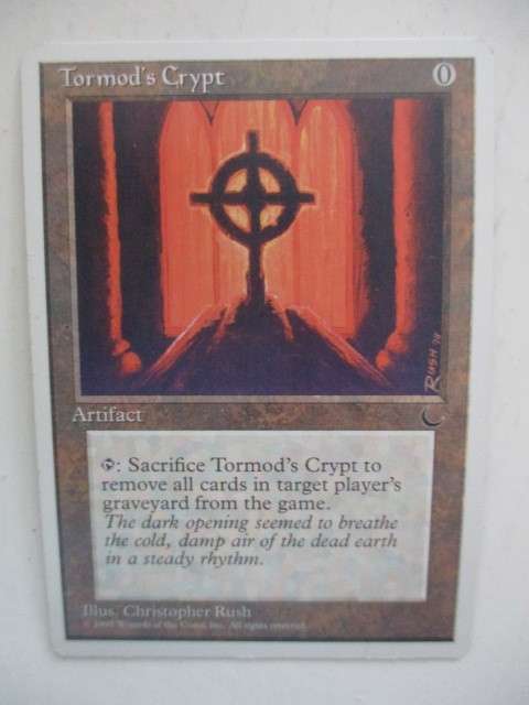 MAGIC THE GATHERING - TORMOD`S CRYPT - THE DARK