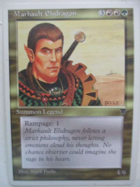 MAGIC THE GATHERING - MARHAULT ELSDRAGON - LEGENDS