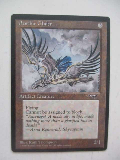 MAGIC THE GATHERING - AESHIR GLIDER - ALLIANCES 2 VERSIONS