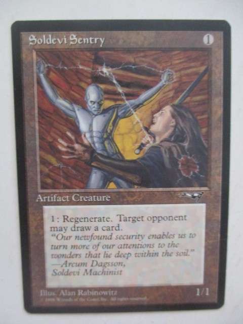 MAGIC THE GATHERING - SOLDEVI SENTRY - ALLIANCES
