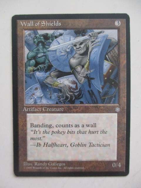 MAGIC THE GATHERING - WALL OF SHIELDS - ICE AGE