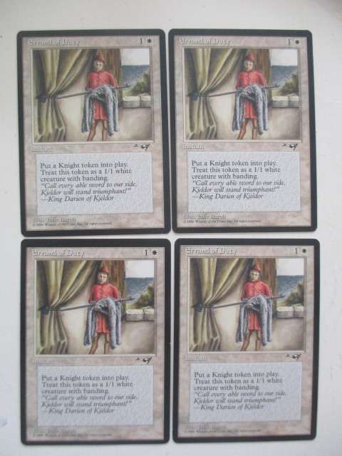 MAGIC THE GATHERING - ERRAND OF DUTY - ALLIANCES SET