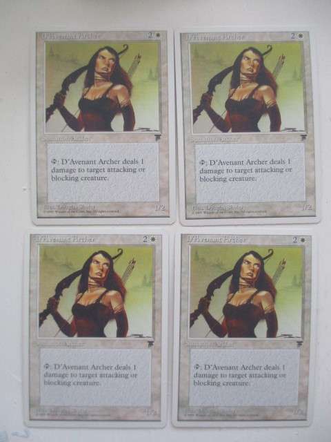 MAGIC THE GATHERING  - D`AVENANT ARCHER  - LEGENDS - SET