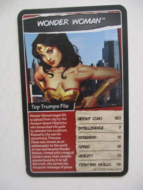 DC TOPPS HERO TRADING CARDS - WONDER WOMAN - 2017 2 DIFFERENT EDITIONS