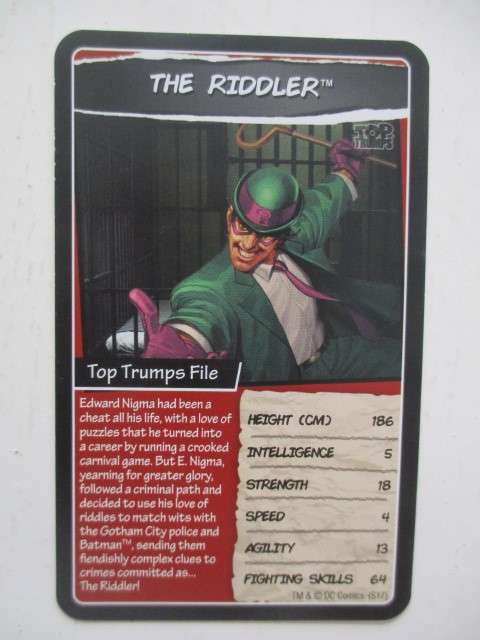DC TOPPS HERO CARDS - THE RIDDLER - 2017