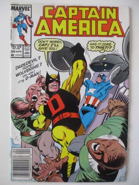 MARVEL COMICS - CAPTAIN AMERICA -  VOL. 1  NO. 328  - 1987