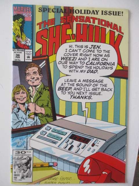 MARVEL COMICS - SHE-HULK -  VOL. 2  NO. 36 -  - 1992