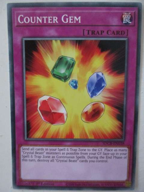YU-GI-OH TRADING CARD - COUNTER GEM