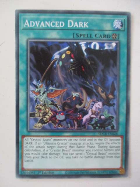 YU-GI-OH TRADING CARD - ADVANCED DARK