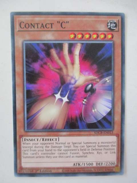 YU-GI-OH TRADING CARD -CONTACT `C`