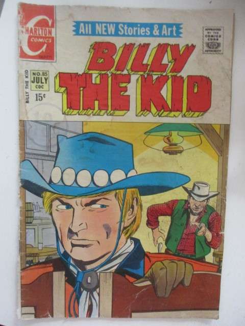 CHARLTON COMICS - BILLY THE KID -  VOL. 3 NO. 85 -  1971