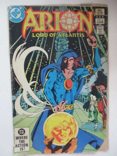 DC COMICS - ARION LORD OF ATLANTIS -  VOL. 2  NO. 8  - 1983