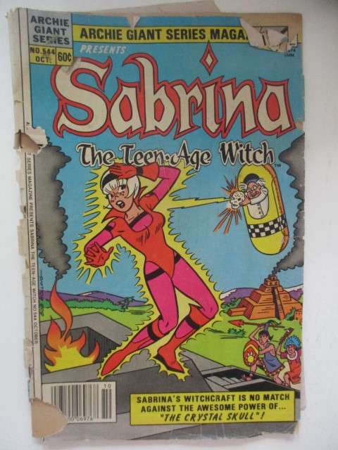 ARCHIE GIANT SERIES COMICS - SABRINA -  NO. 544 -  1984