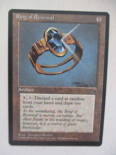 MAGIC THE GATHERING - RING OF RENEWAL - CHRONICALS