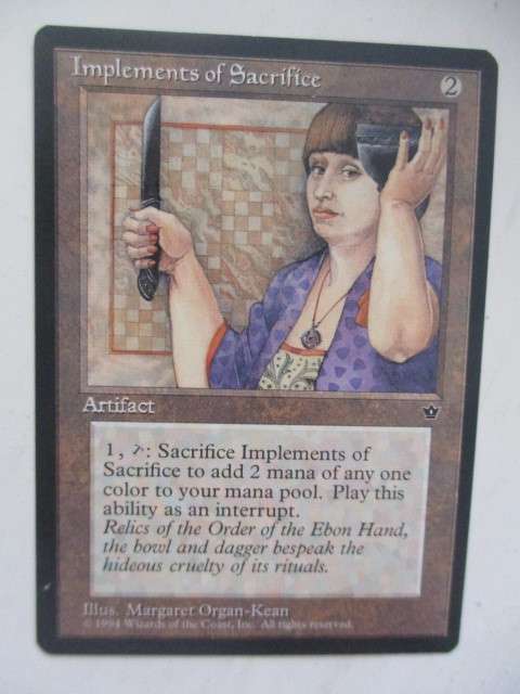 MAGIC THE GATHERING - IMPLEMENTS OF SACRIFICE - CHRONICALS