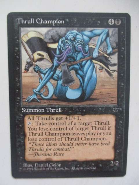 MAGIC THE GATHERING - THRULL CHAMPION - CHRONICALS