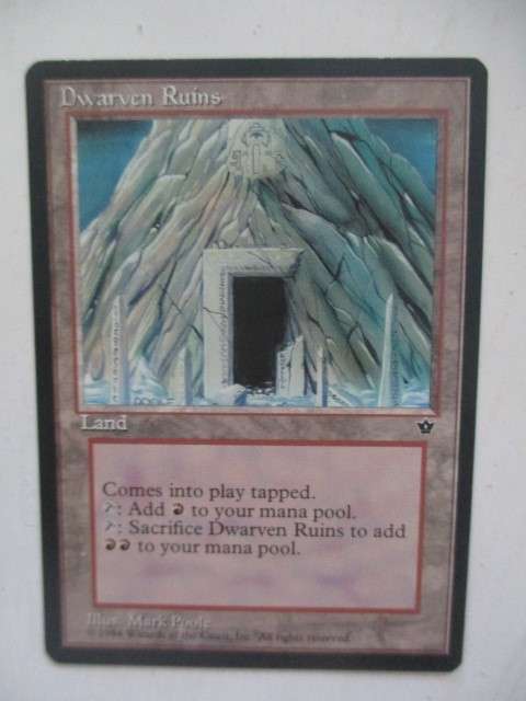 MAGIC THE GATHERING - DWARVEN RUINS - CHRONICALS