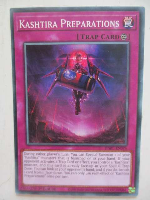 YU-GI-OH TRADING CARD - KASHTIRA PREPARATIONS