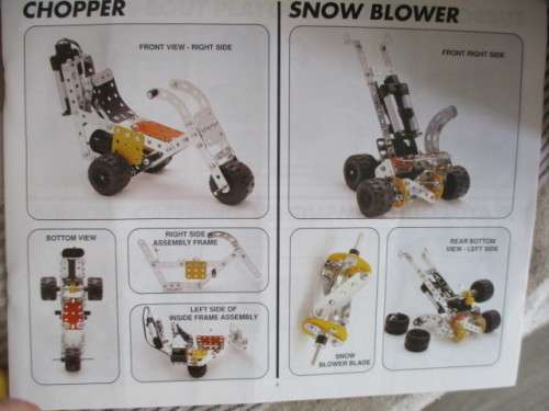 LOVELY STEEL TEC / MECCANO SET IN BOX - MAKE VARIOUS ROAD, AIR RAIL VEHICLES MOTOR MISSING