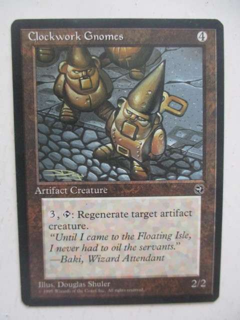MAGIC THE GATHERING - CLOCKWORK GNOMES - HOMELANDS