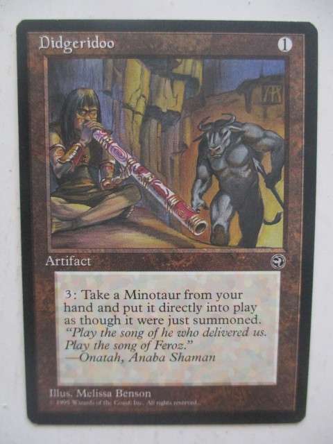 MAGIC THE GATHERING - DIDGERIDOO - HOMELANDS