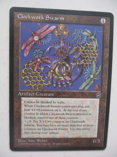 MAGIC THE GATHERING - CLOCKWORK SWARM - HOMELANDS