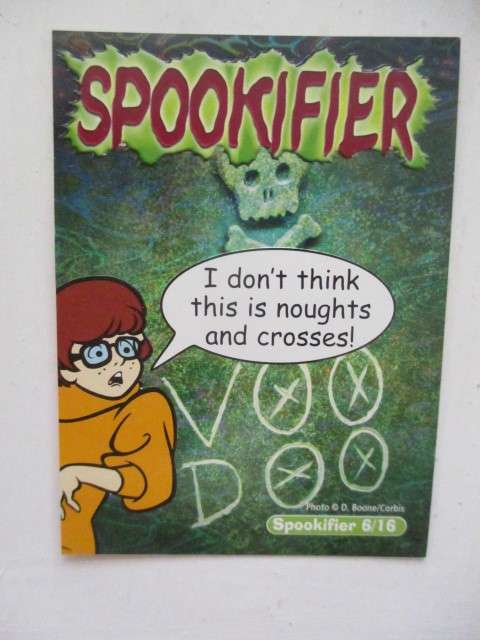SCOOBY DOO TRADING CARD