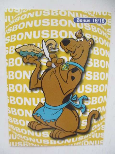 SCOOBY DOO TRADING CARD