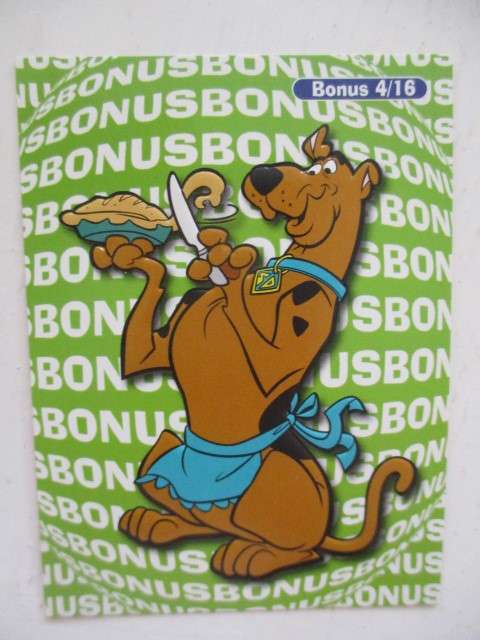 SCOOBY DOO TRADING CARD