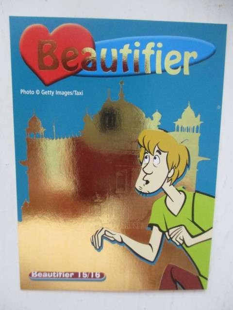 SCOOBY DOO -  SHAGGY -  DIFFERENT FOIL CARDS