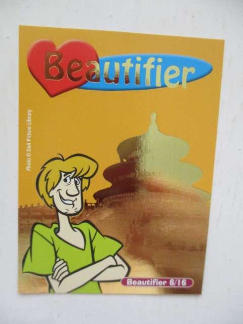 SCOOBY DOO -  SHAGGY -  DIFFERENT FOIL CARDS