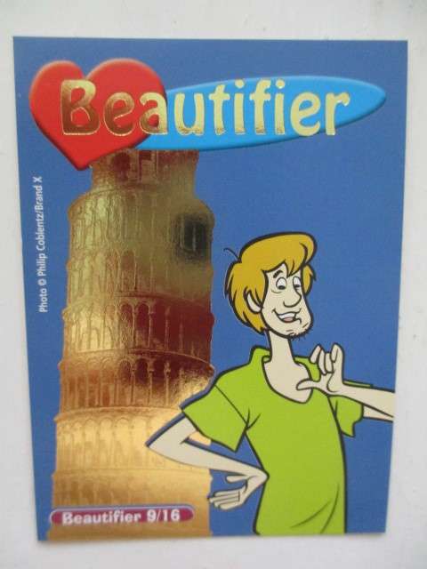 SCOOBY DOO -  SHAGGY -  DIFFERENT FOIL CARDS