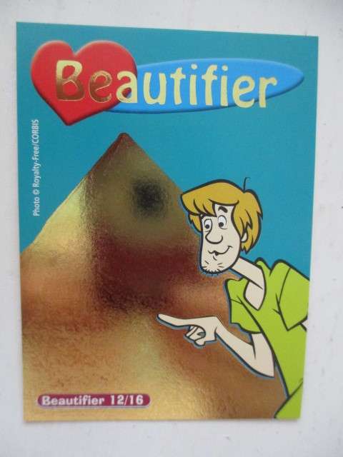 SCOOBY DOO -  SHAGGY -  DIFFERENT FOIL CARDS